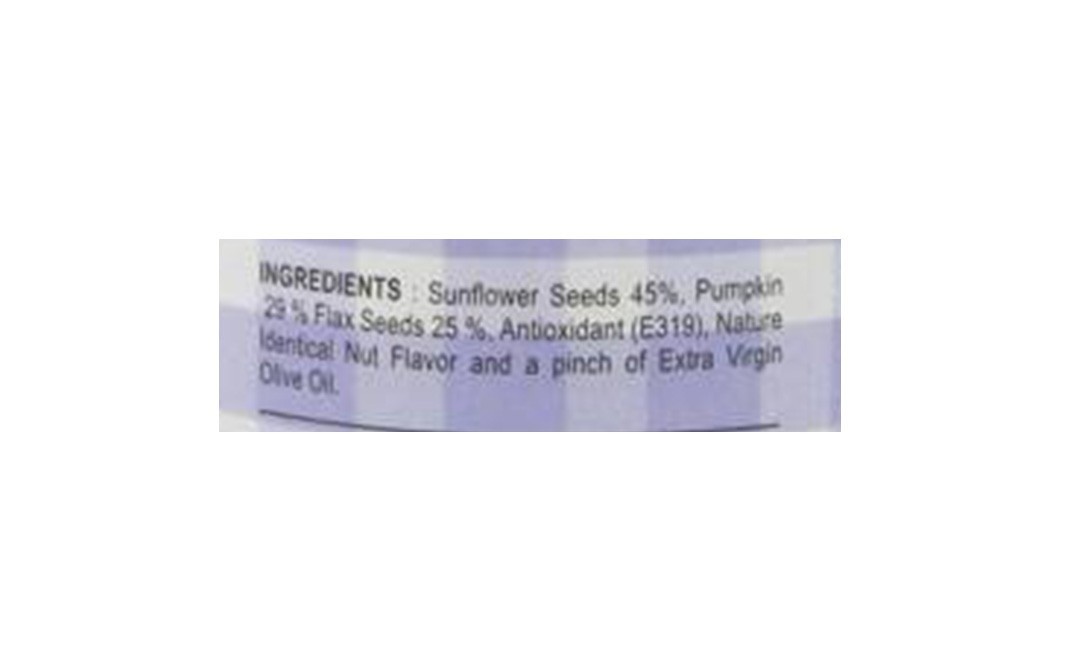 Nutriwish Roasted Sunflower, Pumpkin And Flax Blend   Plastic Jar  150 grams